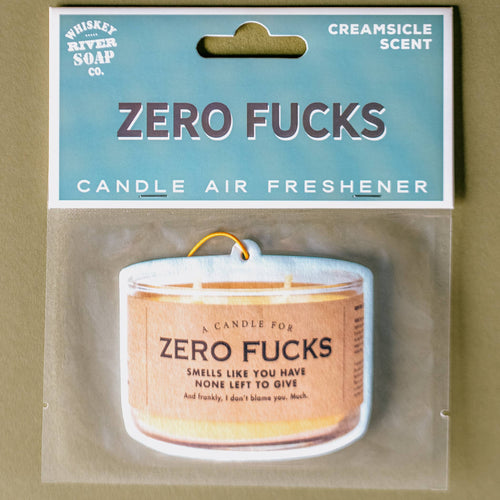 Zero Fucks Air Freshener