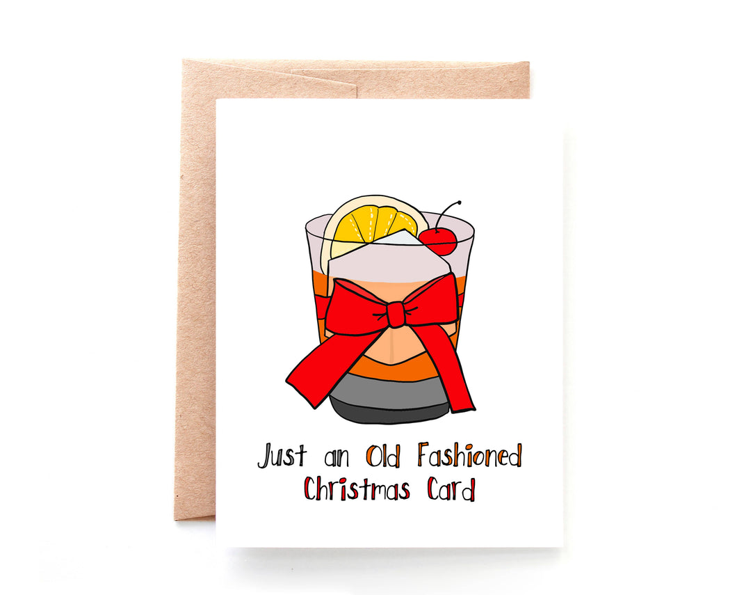 Old Fashioned Christmas Card