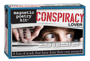 Conspiracy Lover Magnetic Poetry Kit