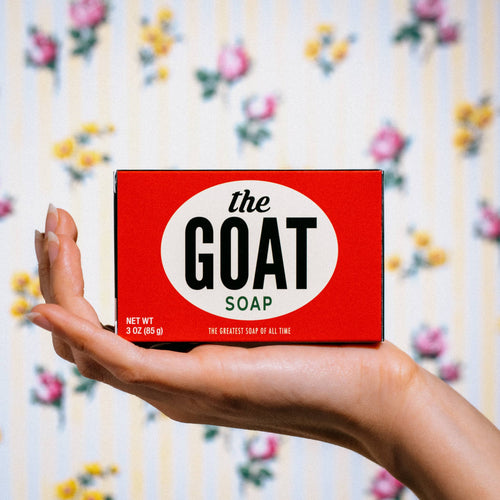 The GOAT  Triple Milled Boxed Bar Soap | Funny Soap