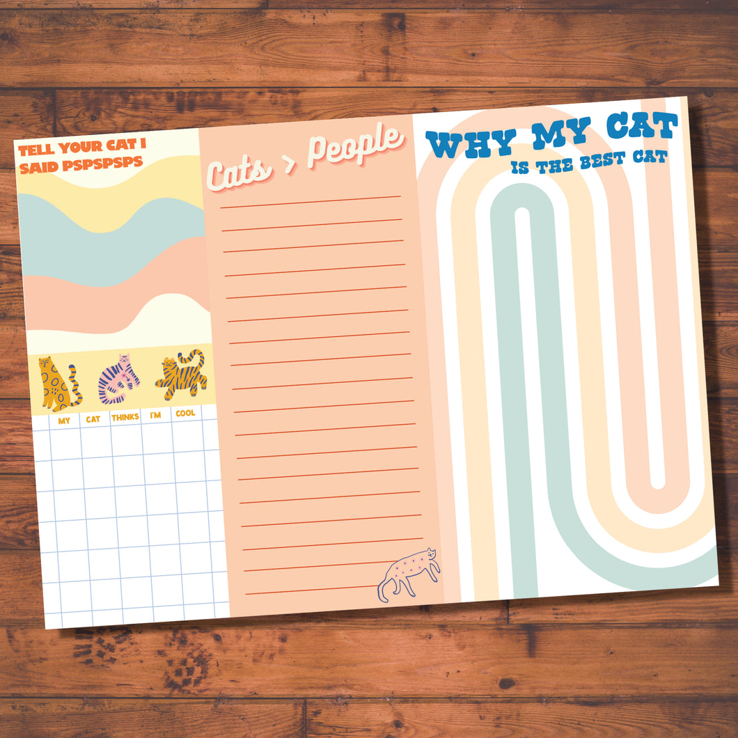 Cat Lover Notepads