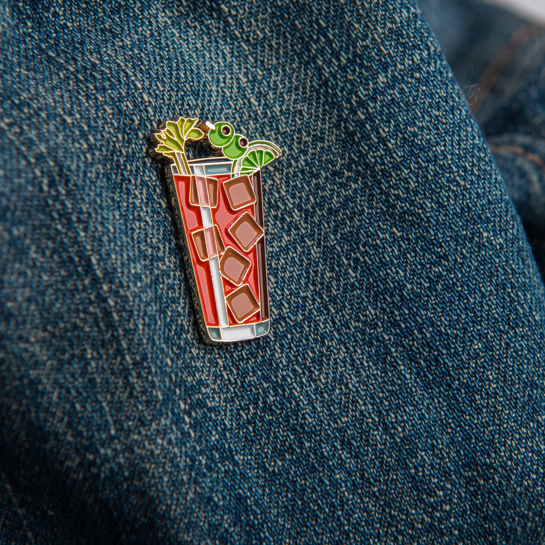 Bloody Mary Cocktail Pin