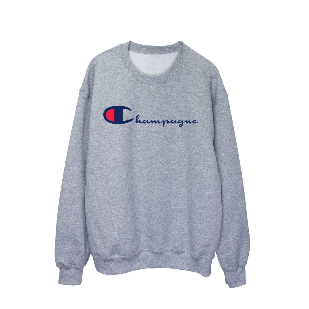 Champagne Sweatshirt (Grey)