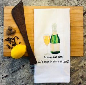 Champagne Kitchen Towel