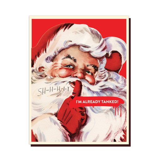 SANTA TANKED Card