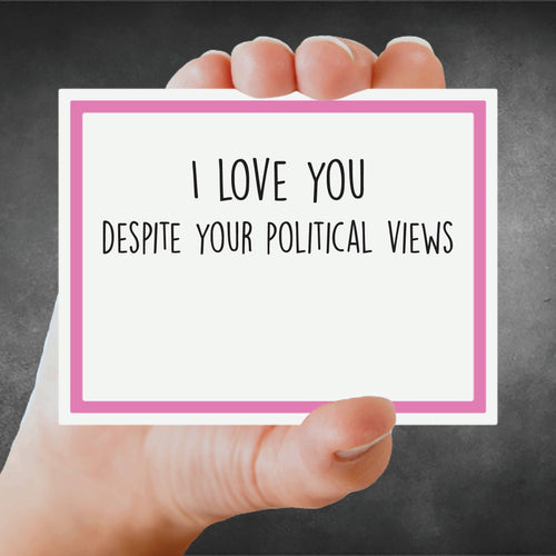 Political Views Card