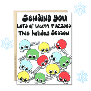 Warm Fuzzies Christmas / Hanukkah Holiday Card