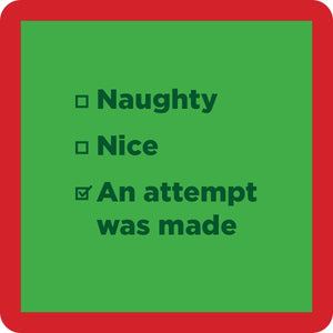 Attempt "Mix and Match" Holiday Coaster