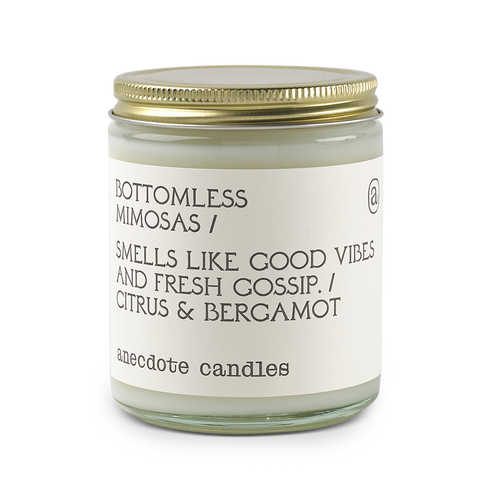 Bottomless Mimosas (Citrus & Bergamot) Glass Jar Candle
