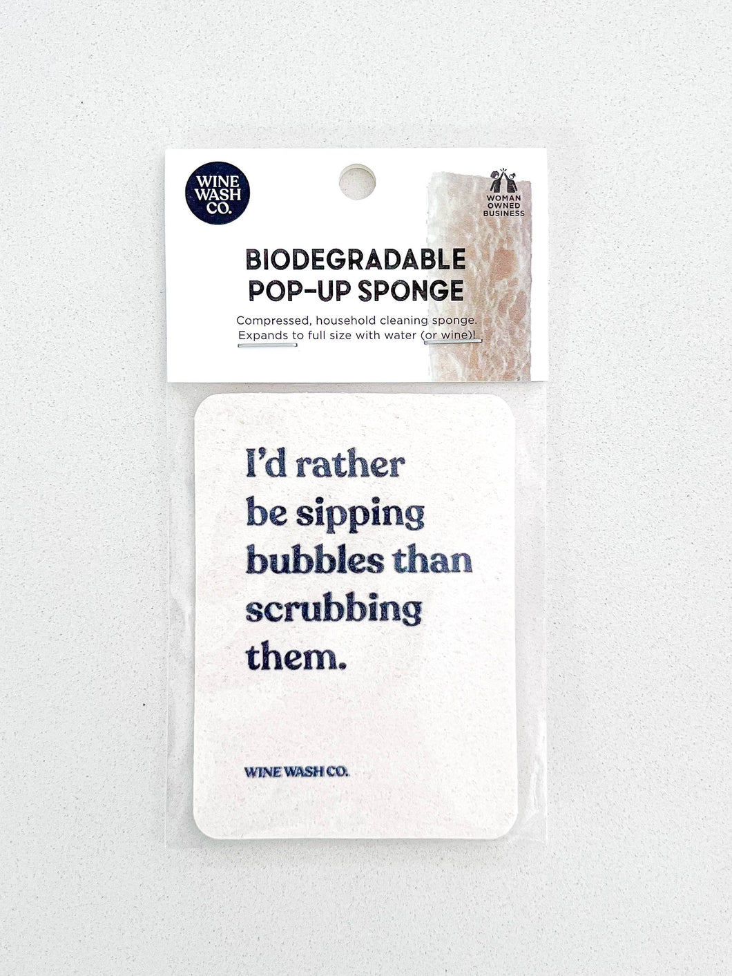 Biodegradable Pop-Up Sponge - Scrubbing Bubbles