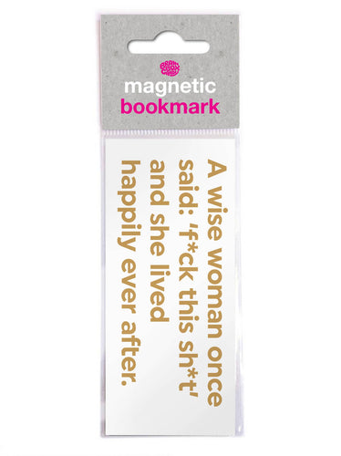 A Wise Woman Magnetic Bookmark