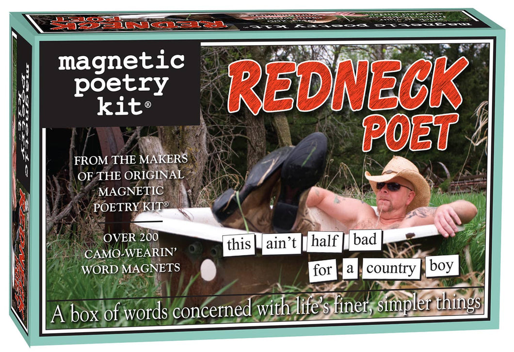 Redneck Poet Magnetic Poetry Kit