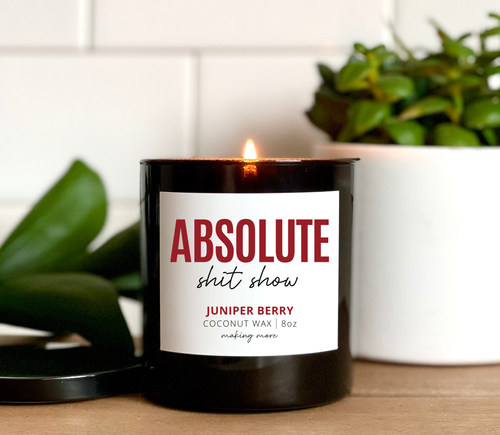 ABSOLUTE SHIT SHOW 8oz. Candle