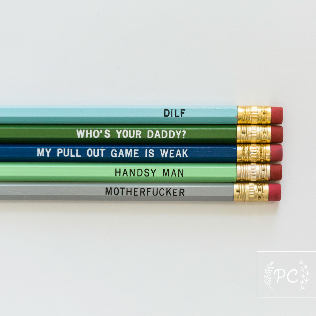 Dirty Dads Pencil Set