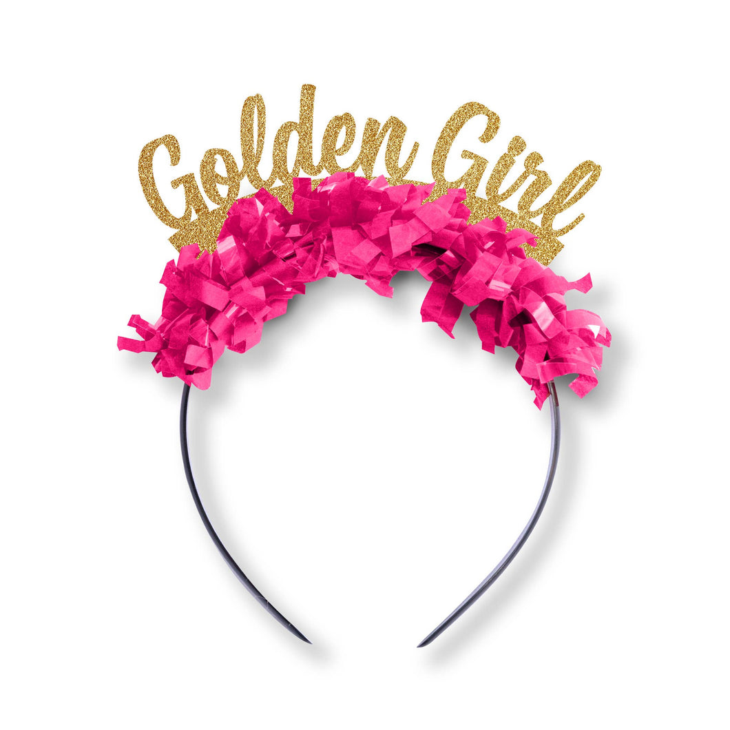 Golden Girl Birthday Crown