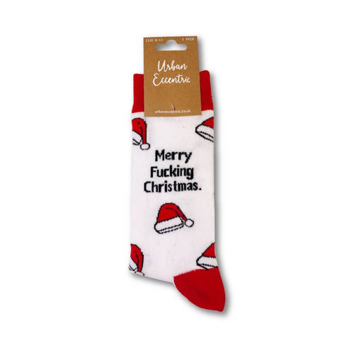 Merry Fucking Christmas Socks