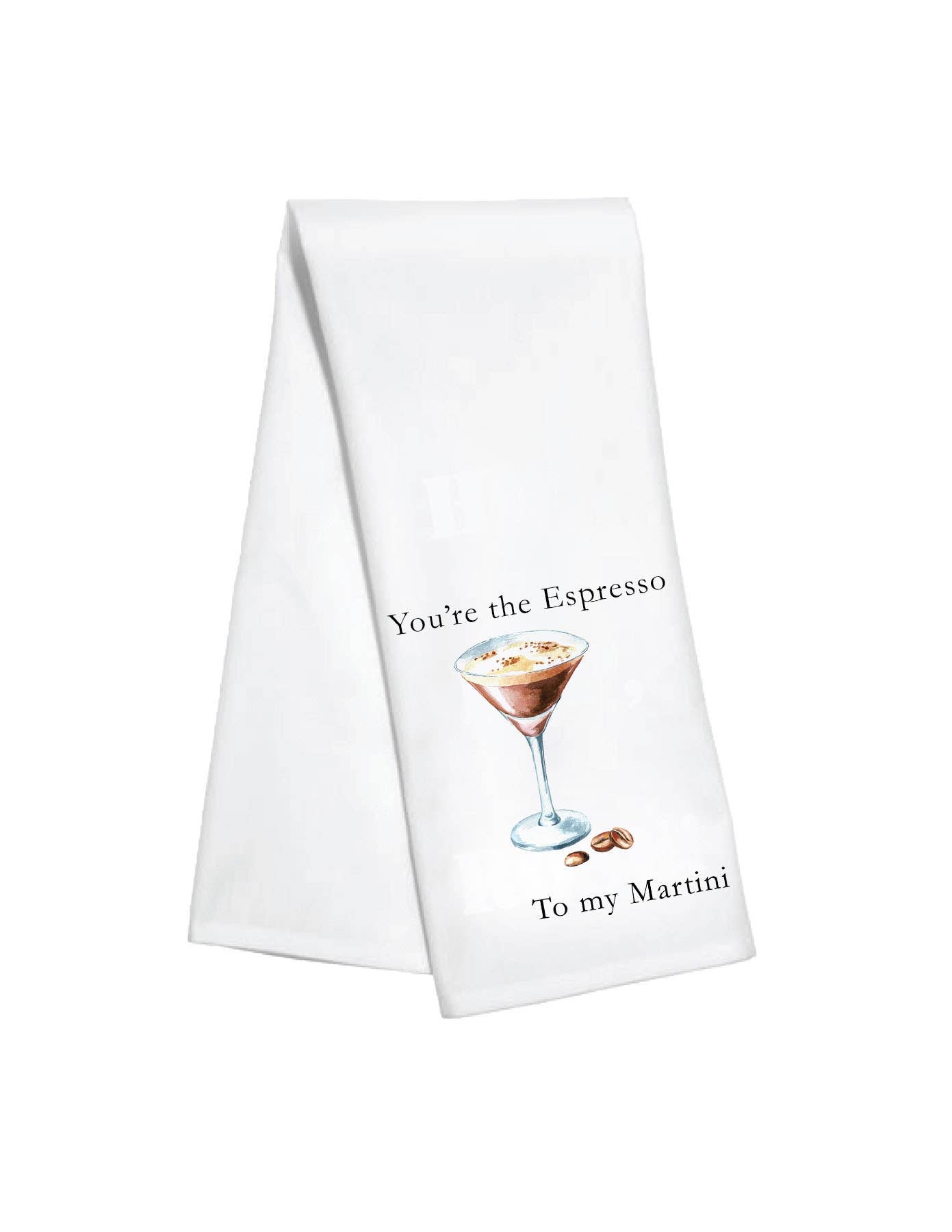 Press for Espresso Martini Towel - Outside and In