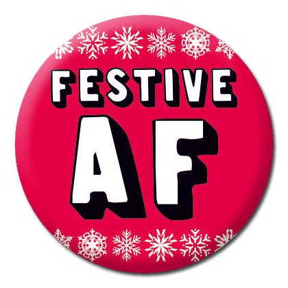 Festive AF Badge