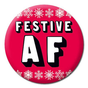 Festive AF Badge