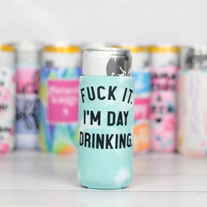 I'm Day Drinking Slim Can Cooler/Koozie