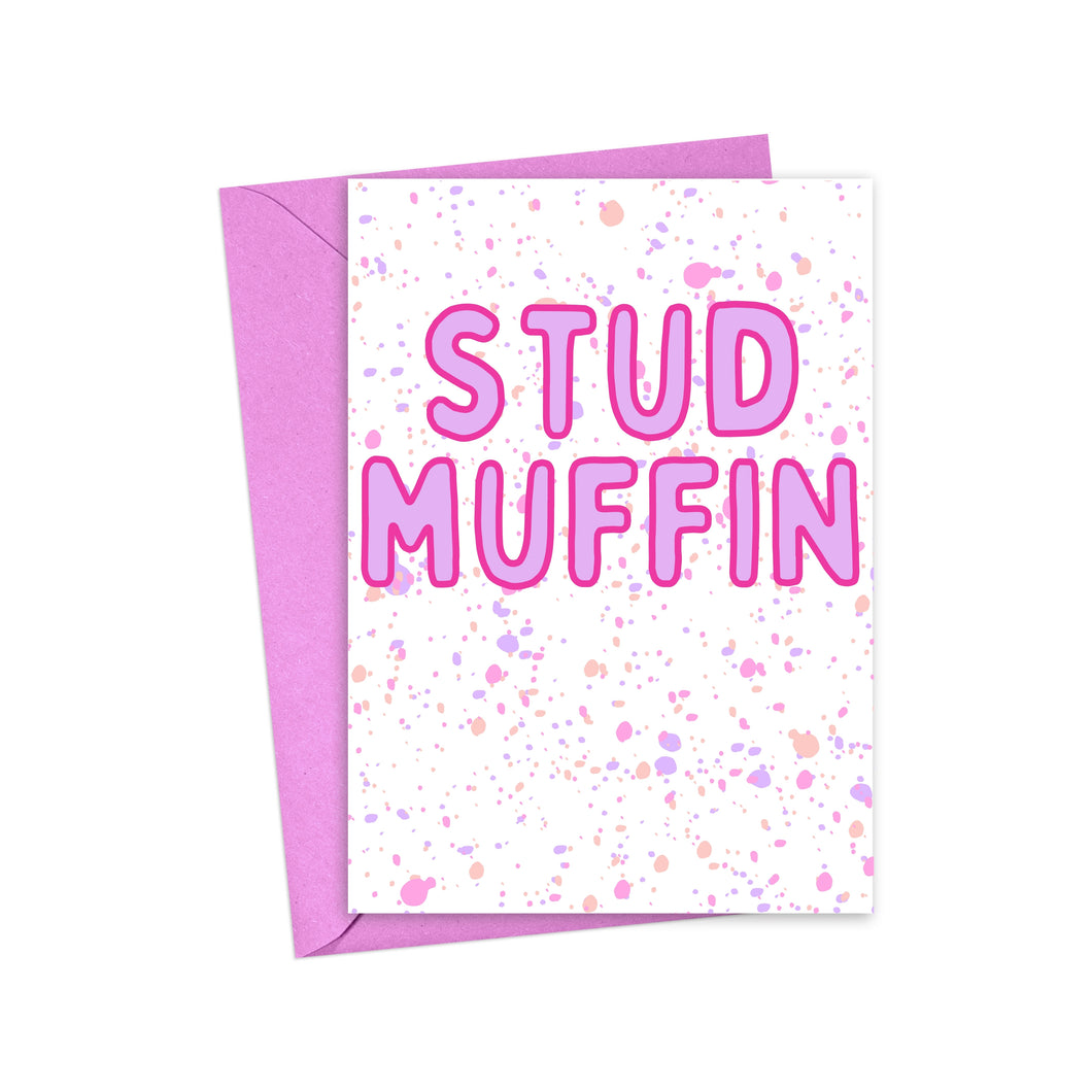 Stud Muffin Funny Card