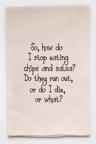 Chips And Salsa Kitchen Towel